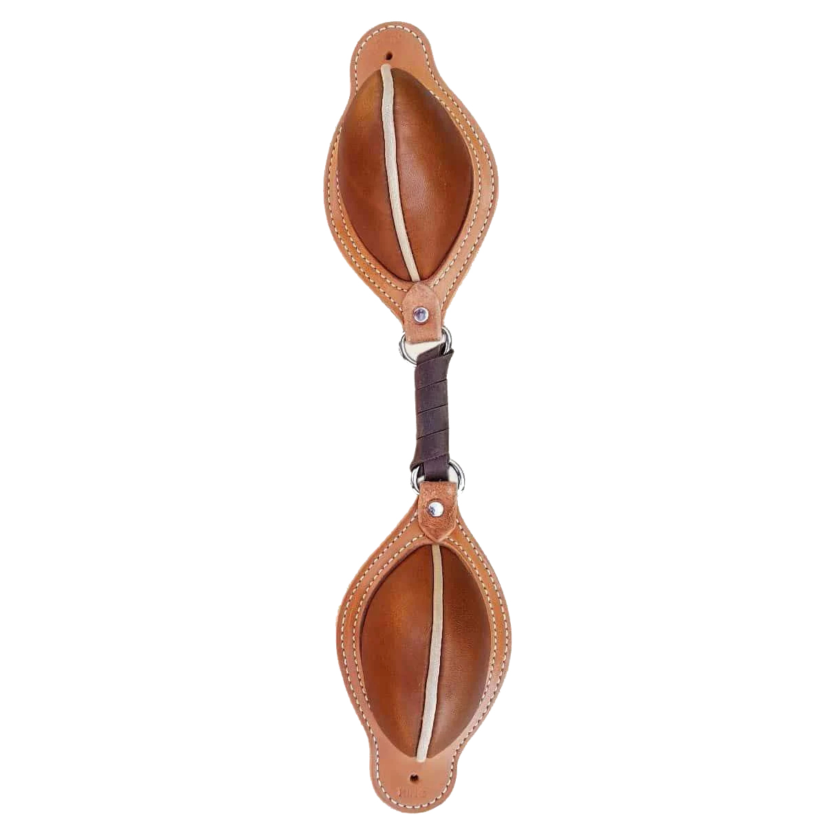 Sazaar Tack Western Saddle Natural Leather Softy Pair of Bucking Roll